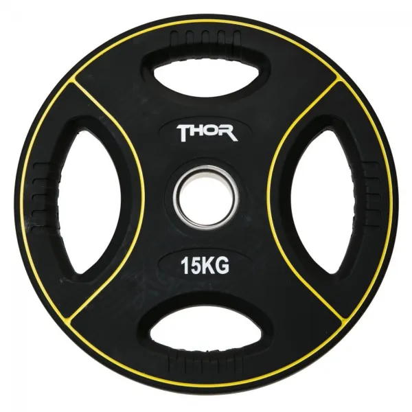 Thor Fitness Vektskive m. Håndtak 15kg (1 stk)