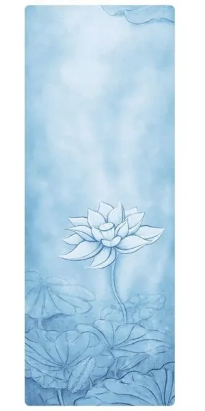 Odin Bohemian Blue Lotus Yogamatte 0,8 cm